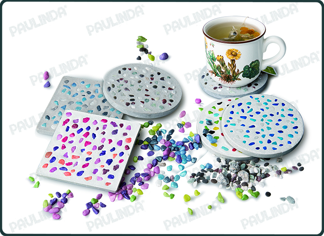 Magic Cement - Mosaic Stones Coaster (4 in 1)
