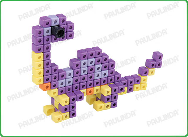 3D DINOSAUR 120pcs Super Beads