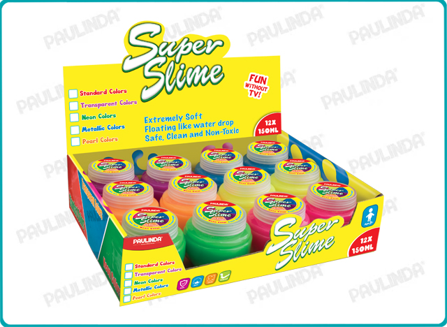 150ml Super Slime 12PCS Display