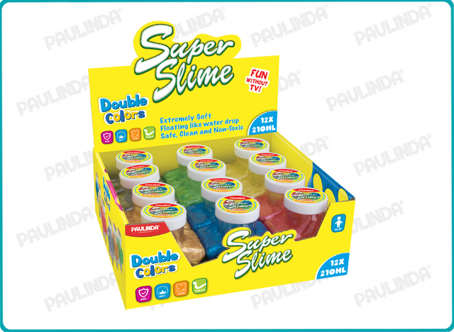 210ml Super Slime 12PCS Display Twin Colors